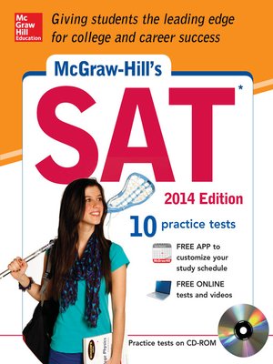 cover image of McGraw-Hill's SAT, 2014 Edition